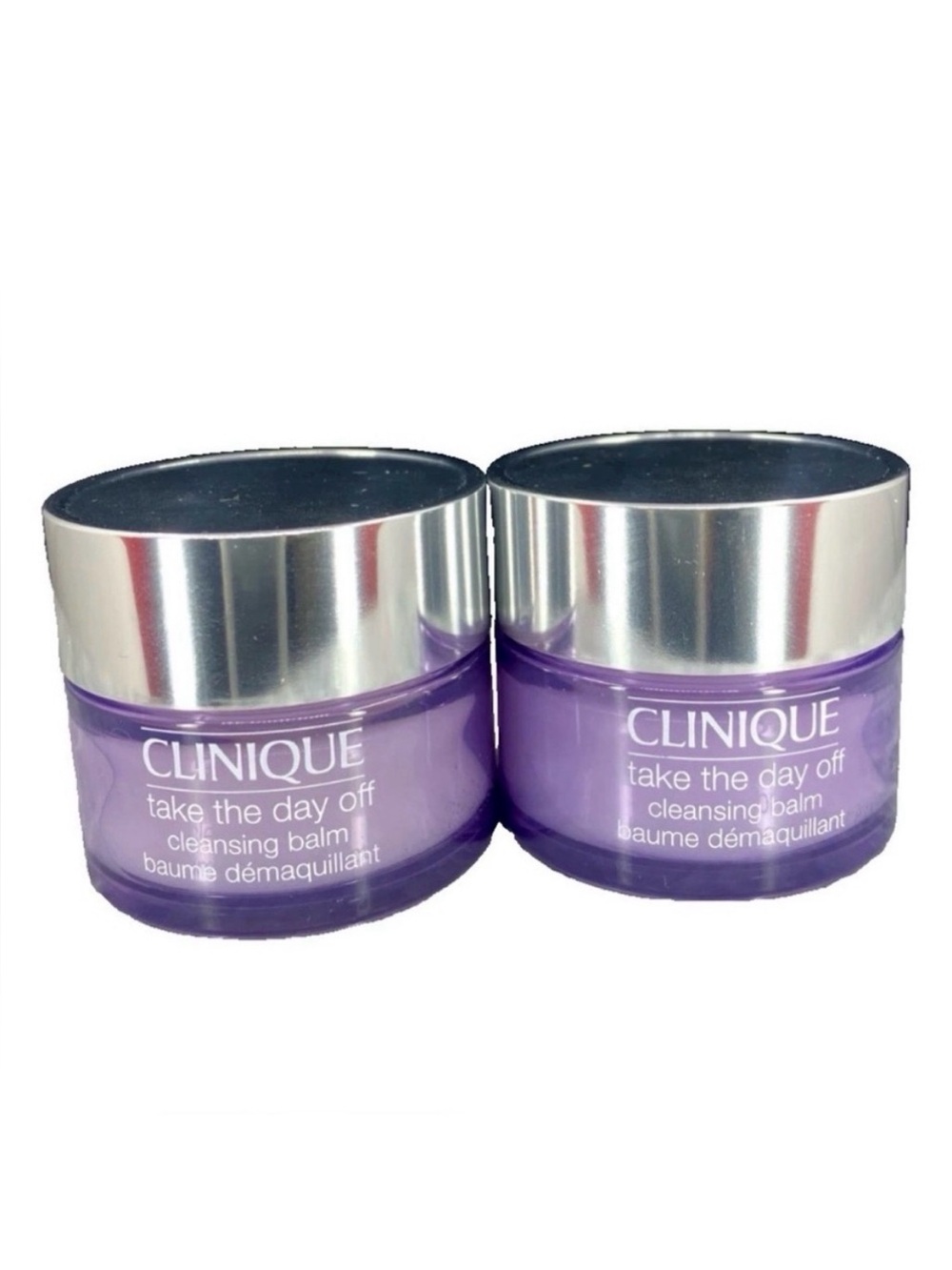 Clinique Take The Day Off Cleansing Balm 1 oz x2 New Sealed
